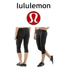 Lululemon Run Record Breaker Black Crop Legging 4